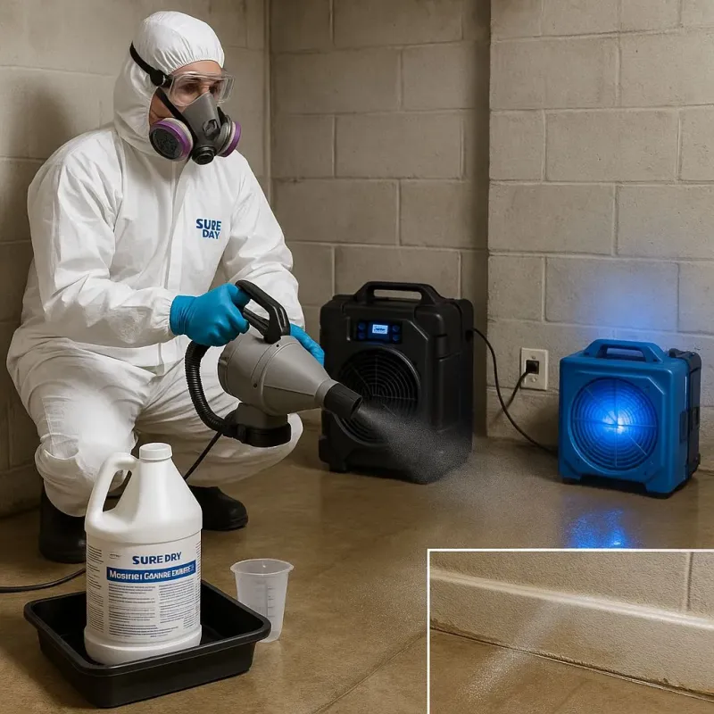 Sanitization and Odor Removal process in Clay County, NC