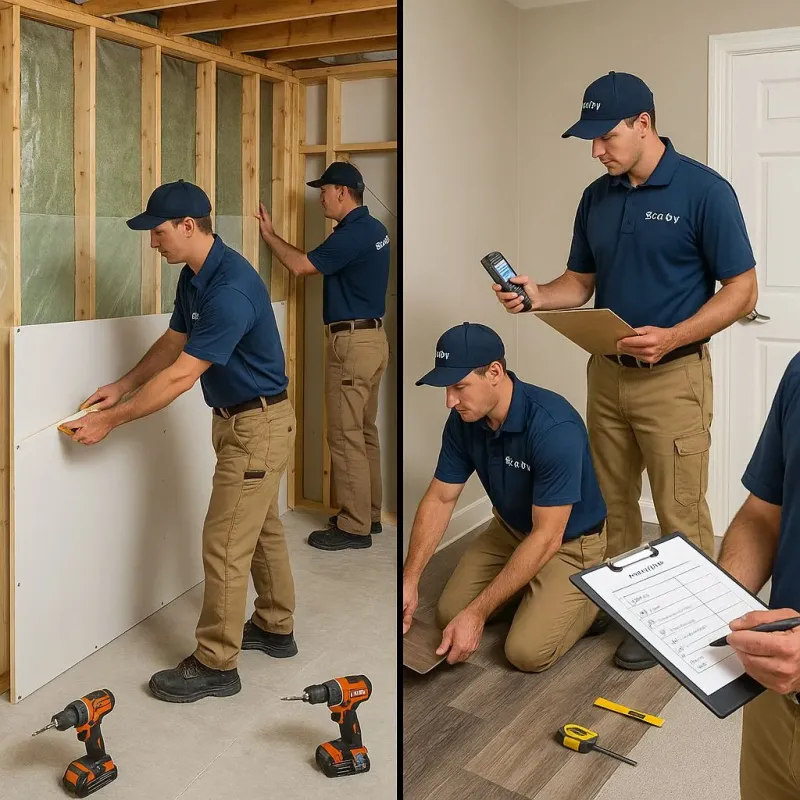 Repairs and Reconstruction process in Clay County, NC