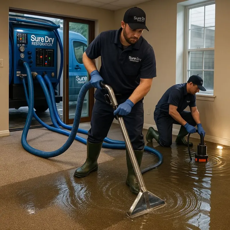 Water Extraction and Removal process in Clay County, NC